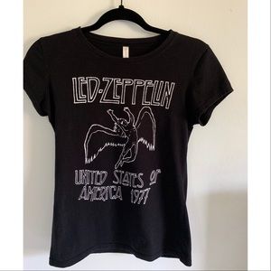 Led Zeppelin United States of America 1977 t-shirt